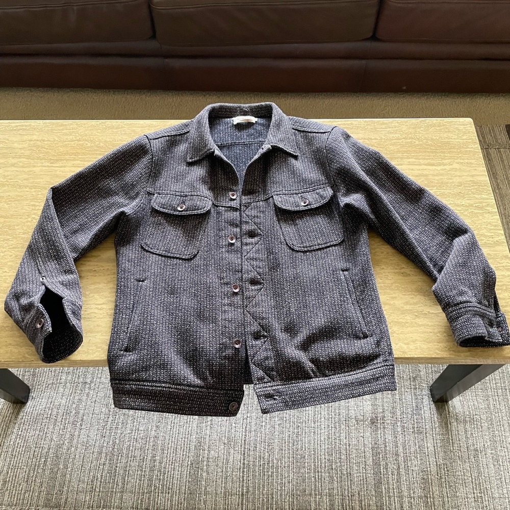 Taylor Stitch - The Long Haul Jacket
in Marine wool